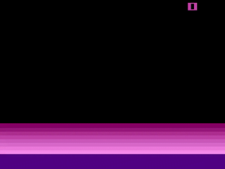 Space Cavern title screen for Atari 2600